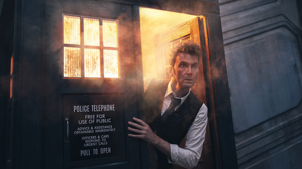 David Tennant as The Doctor in Doctor Who Special 2: Wild Blue Yonder. Image courtesy of Disney+.