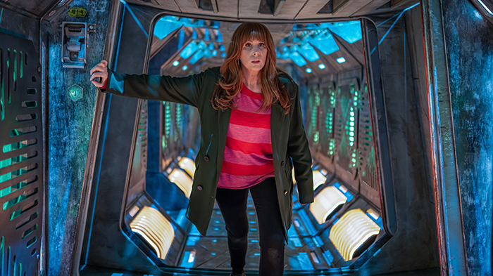 Catherine Tate as Donna Noble in Doctor Who Special 2: Wild Blue Yonder. Image courtesy of Disney+.