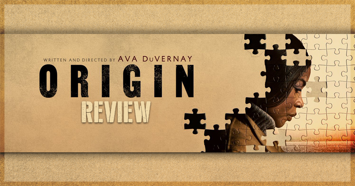 This is a an image for a film review of Origin, by Ava DuVernay.