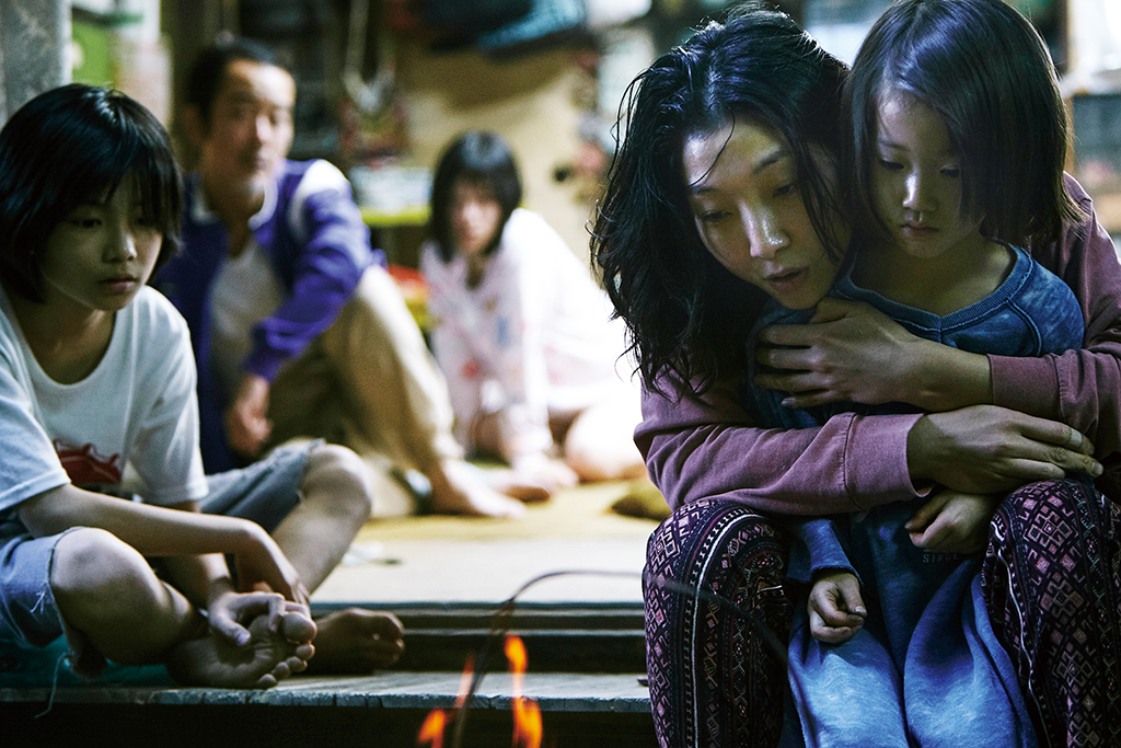 A scene from Shoplifters. Image courtesy of Magnolia Pictures.