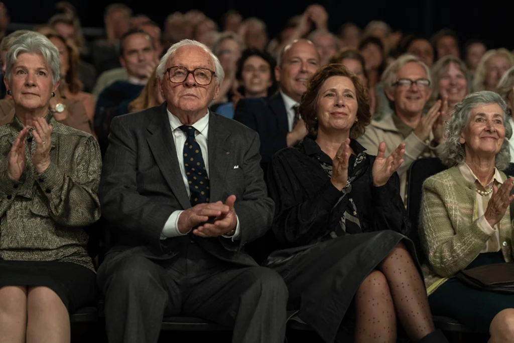 Anthony Hopkins as Nicholas Winton in One Life