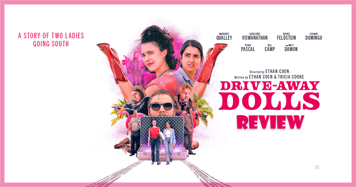 Drive Away Dolls Move Review Banner
