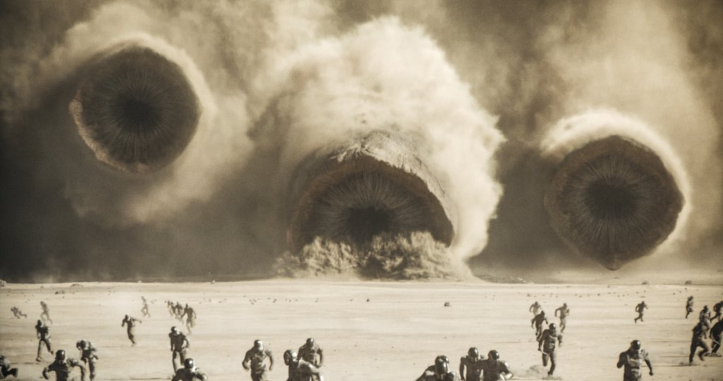 Still from Dune: Part Two. Image courtesy of Warner Brothers.