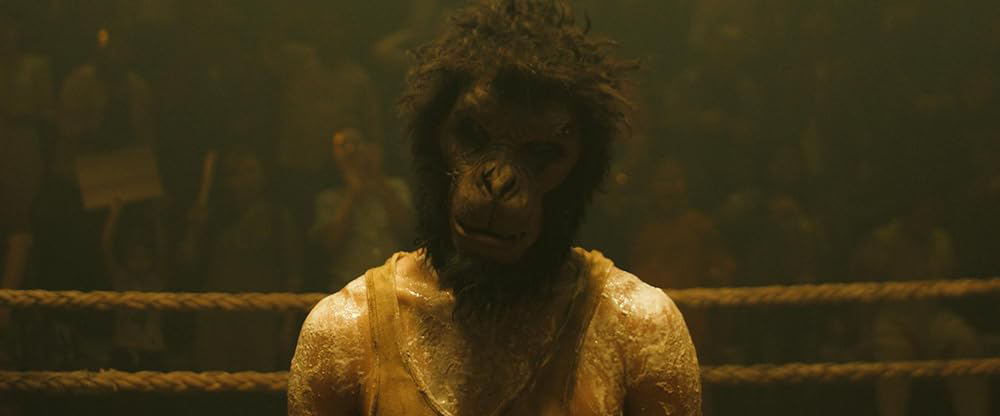 Dev Patel in Monkey Man - in the mask copy