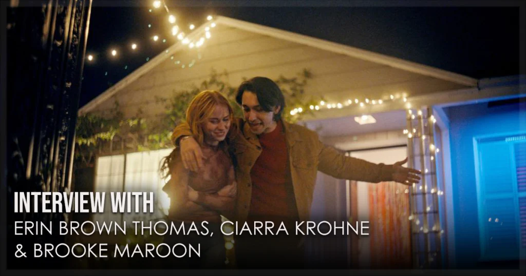 This is a banner for an interview from the Slamdance Film Festival.