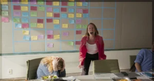 This is a banner for a review of Hacks Season 4 Episode 6, Mrs. Table.
