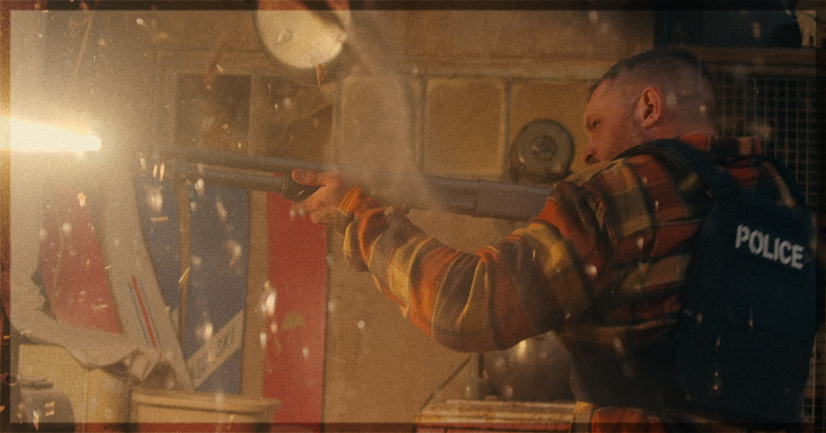 This banner is for a review of the film Havoc.