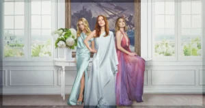 This is a banner for a review of the Netflix television series Sirens.