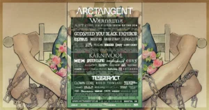 This is a banner for a preview of the ArcTangent 2025 Festival.