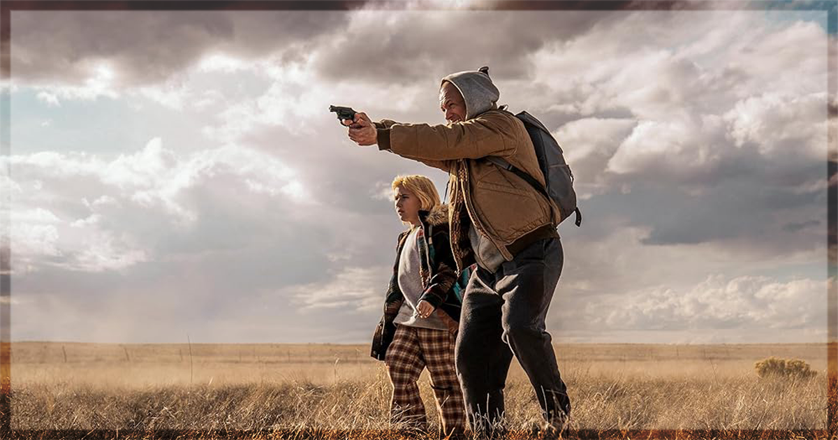 This is a banner for a review of She Rides Shotgun. Image courtesy of the filmmakers.