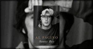 This is a banner for a review of the book Sonny Boy.