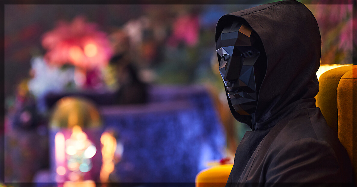 This is a banner for a review of Season 3 of Squid Game. Image courtesy of Netflix.