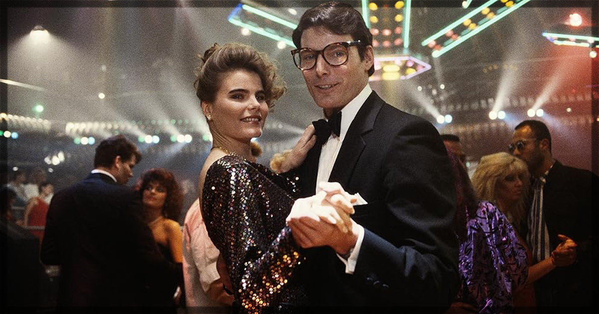 This is a banner for a review of Superman IV. Image courtesy of Warner Brothers.