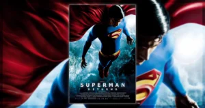 This is a banner for a review of Superman Returns. Image courtesy of the filmmakers.