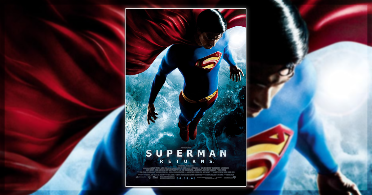 This is a banner for a review of Superman Returns. Image courtesy of the filmmakers.