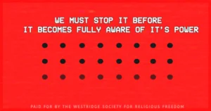This is a banner for a review of the film Buffet Infinity. Image courtesy of the filmmakers.