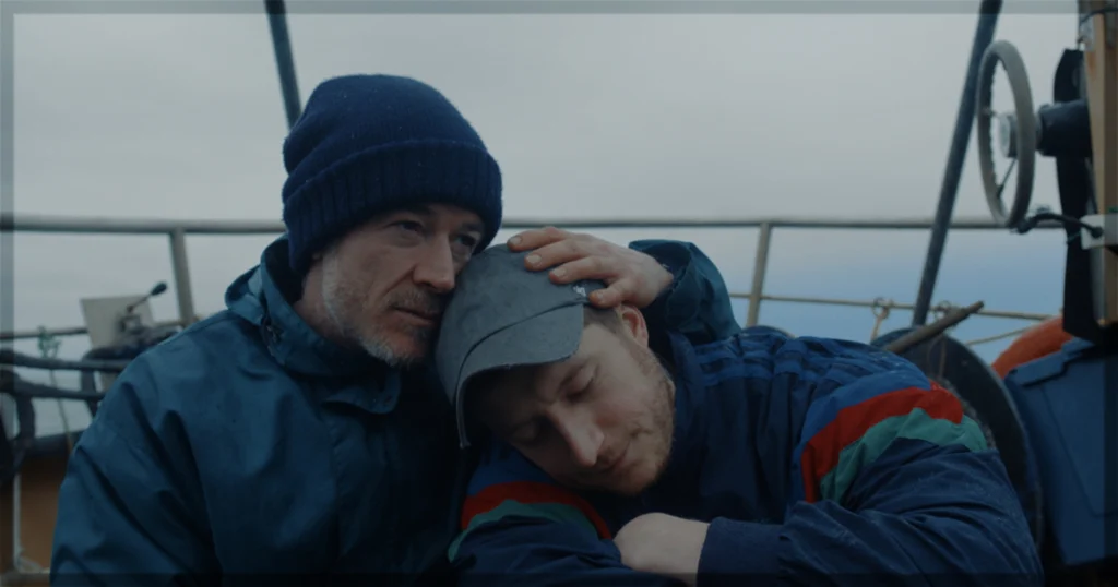 This is a banner for a review of the Edinburgh film On the Sea. Image courtesy of the filmmakers.