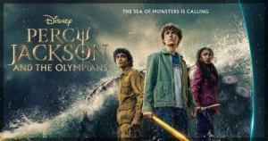 This is a banner for news about Percy Jackson casting. Image courtesy of Disney+.
