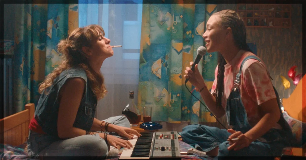 This is a banner for a review of Stereo Girls. Image courtesy of the filmmakers.