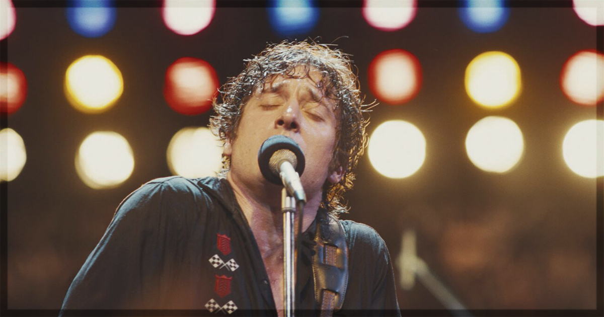 This is a banner for a review of Springsteen: Deliver me from Nowhere. Image courtesy of the filmmakers.