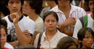 This is a banner for a review of the movie Bona. Image courtesy of the filmmakers/The Criterion Channel.