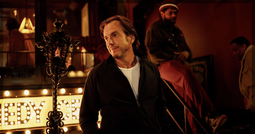 This is a banner for a review of Is This Thing On? Image courtesy of the filmmakers.