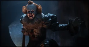 This is a banner for a review of It: Welcome to Derry. Image courtesy of HBO MAX.