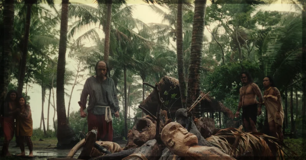 This is a banner for a review of Magellan. Image courtesy of the filmmakers.