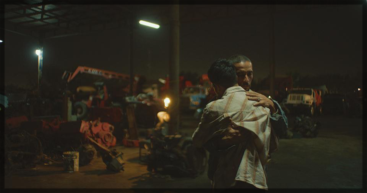 This is a banner for a review of the David Pablos film On The Road. Image courtesy of the filmmakers.