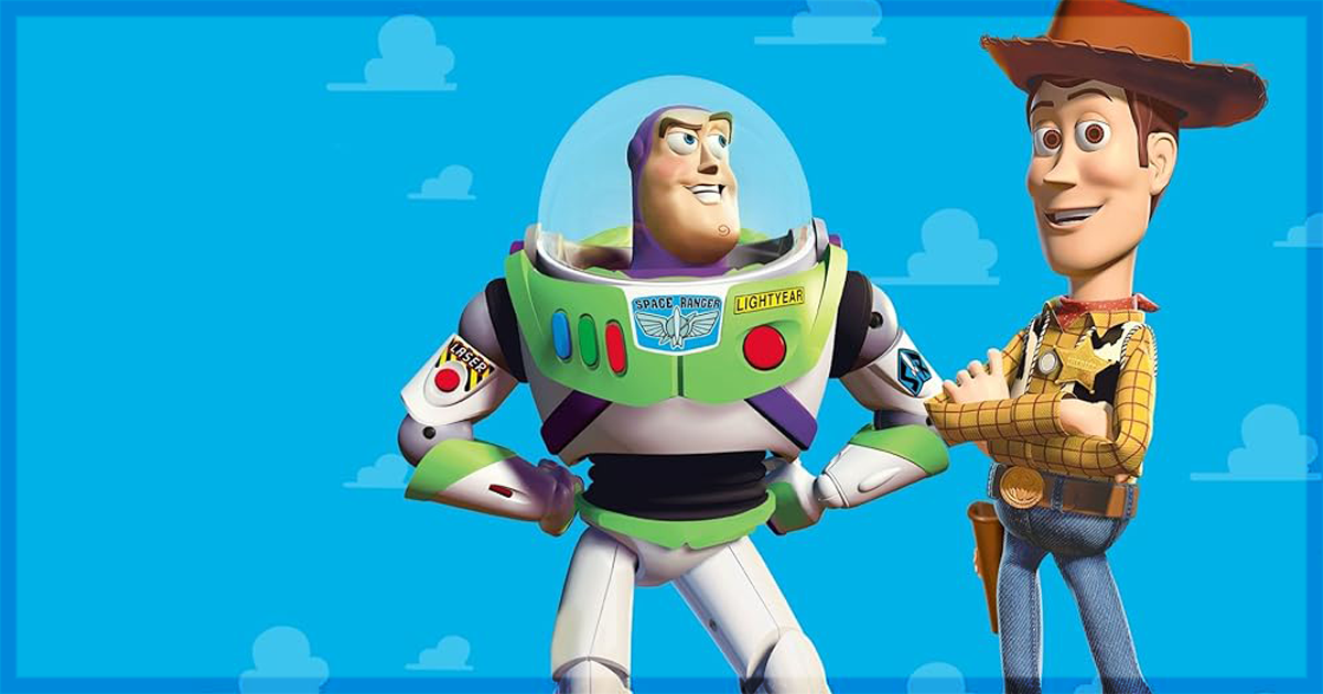This image is for a review of Toy Story, coinciding with the film's 30th anniversary release. Image courtesy of Disney/Pixar.