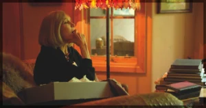 This is a banner for a review of Kim Novak's Veritgo. Image courtesy of the filmmakers.