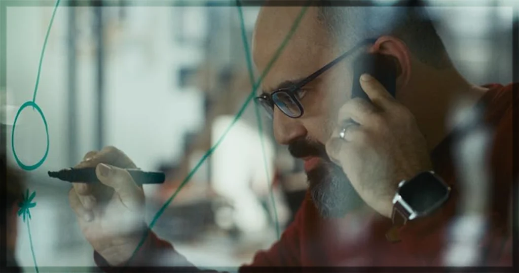 This is a banner for a review of the Voice of Hind Rajab. Image courtesy of the filmmakers.