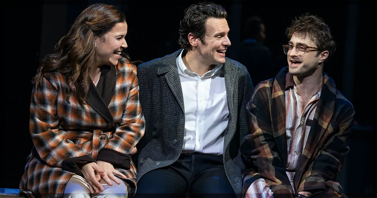 This is a banner for a review of the ProShot of Merrily We Roll Along. Image courtesy of the filmmakers.