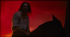 This is a banner for a preview of upcoming movies in 2026. Image from Wuthering Heights and courtesy of Warner Brothers.