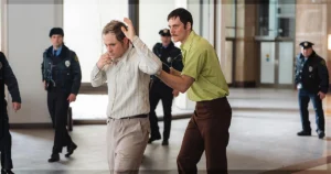 This is a banner for a review of Dead Man's Wire. Image courtesy of the filmmakers.