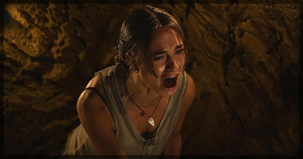 This is a banner for a review of Primate. Image courtesy of Paramount.