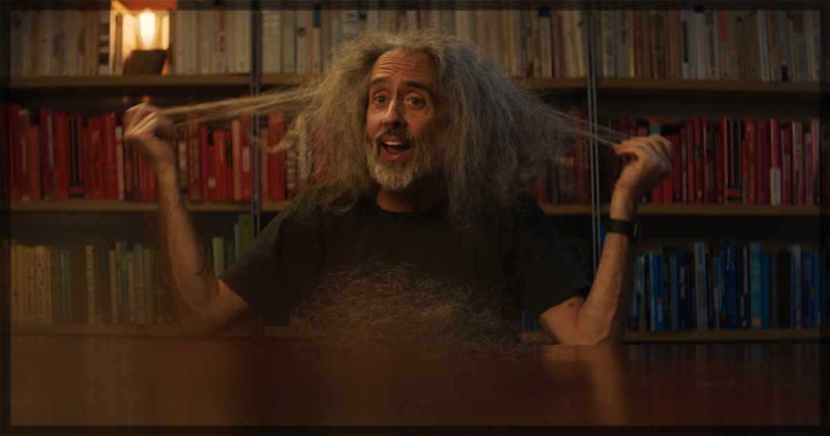 This is a banner for a review of the documentary André Is an Idiot. Image courtesy of the filmmakers.