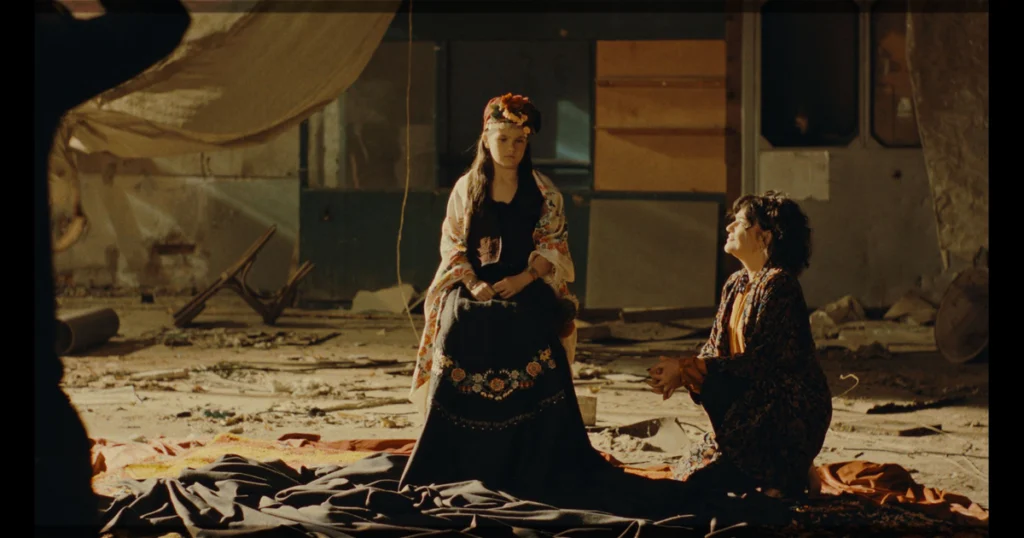 This is a banner for a review of the Berlinale movie Nina Roza. Image courtesy of the filmmakers.