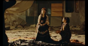 This is a banner for a review of the Berlinale movie Nina Roza. Image courtesy of the filmmakers.