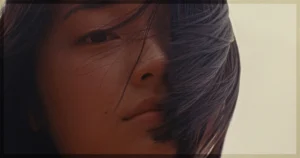 This is a banner for a review of the movie Zi. Image courtesy of the filmmakers.