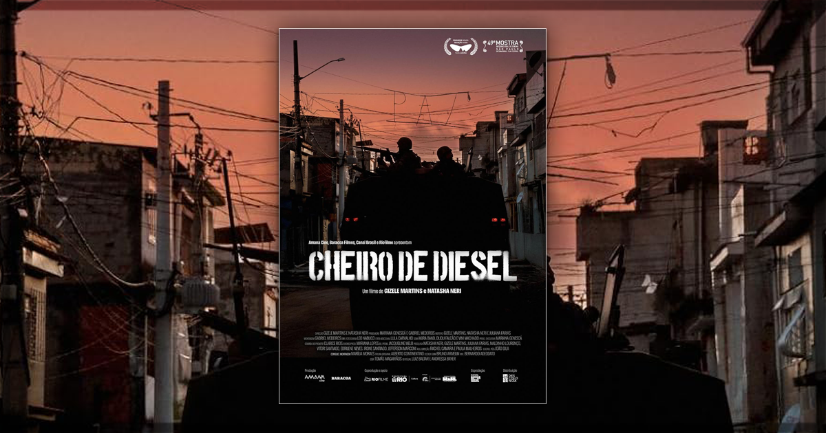 This is a banner for a review of the documentary movie The Smell of Diesel. Image courtesy of the filmmakers.