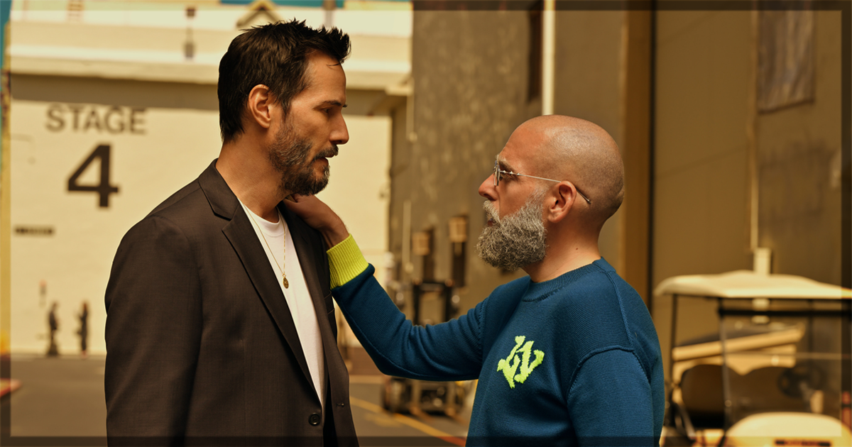 This is a banner for a review of Outcome. Image courtesy of the filmmakers and Apple TV.