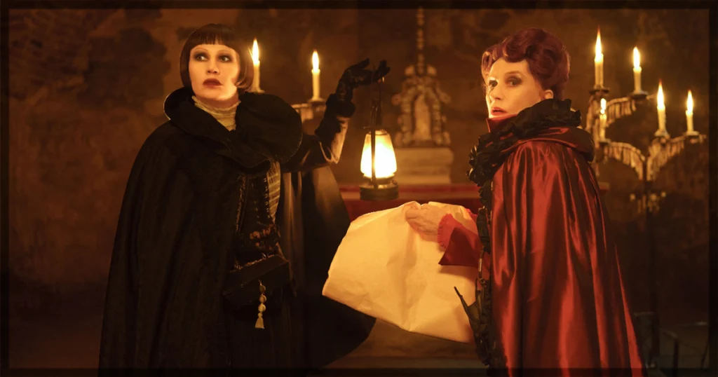 This is a banner for a review of the movie The Blood Countess (Die Blutgräfin). Image courtesy of the filmmakers.