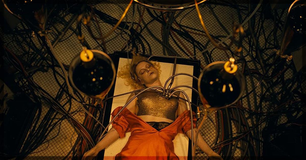 This is a banner for a review of The Bride! Image courtesy of the filmmakers.