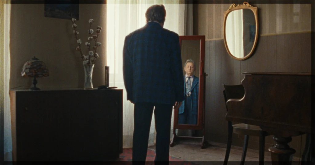 This is a banner for a review of the movie The Loneliest Man in Town. Image courtesy of the filmmakers.