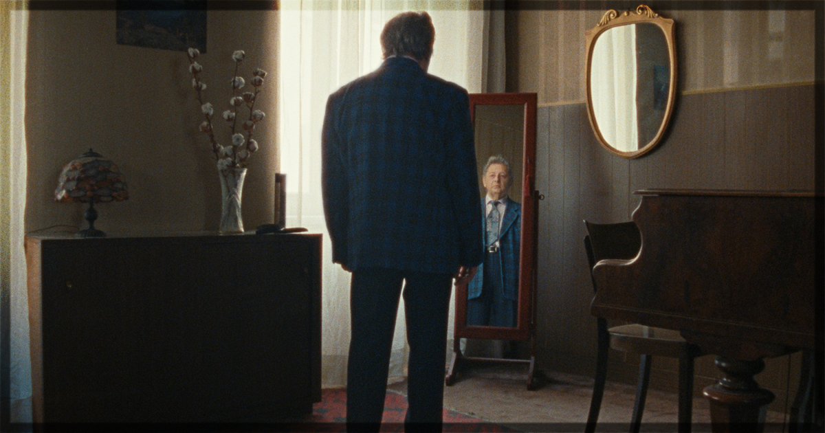 This is a banner for a review of the movie The Loneliest Man in Town. Image courtesy of the filmmakers.