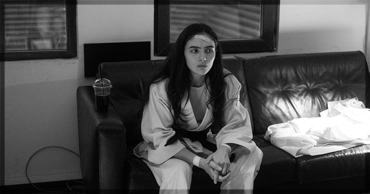 This is a banner for an interview with Arienne Mandi of Tatami. Image courtesy of the filmmakers.