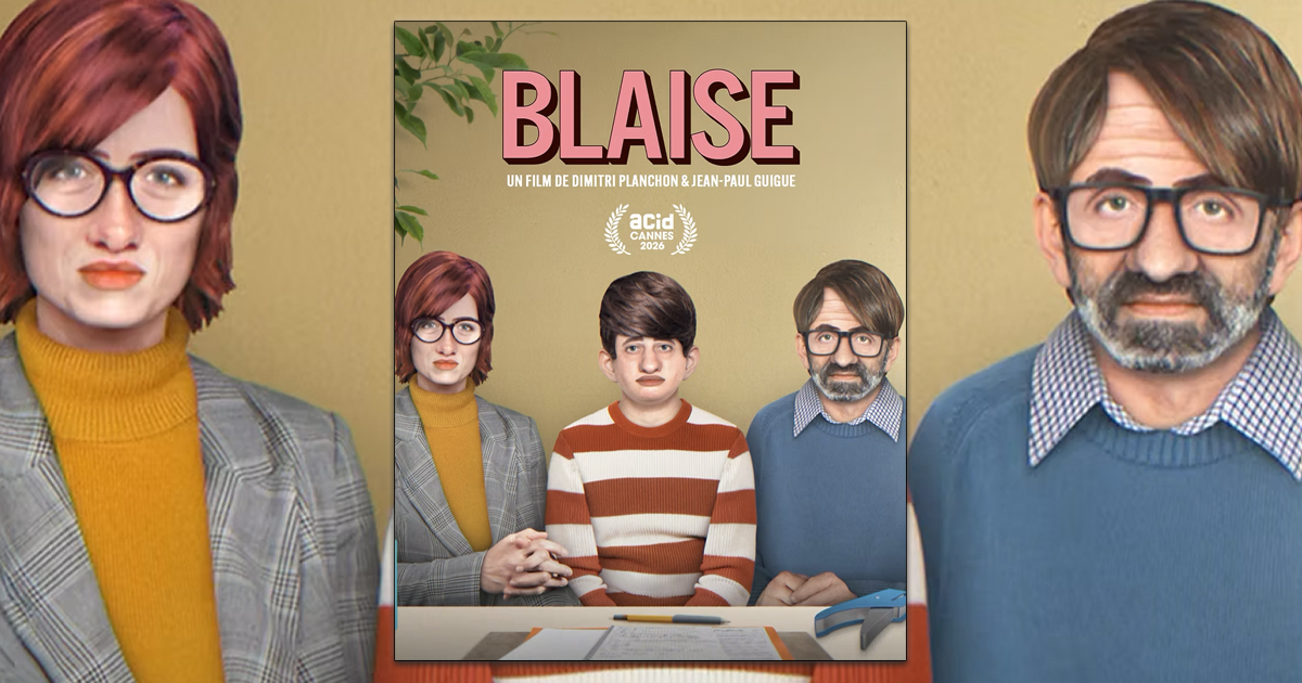 This is a banner for a review of the animated movie Blaise. Image courtesy of KG Productions.