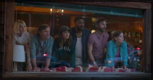 This is a banner for a review of season 2 of the Netflix show The Four Seasons. Image courtesy of Netflix.