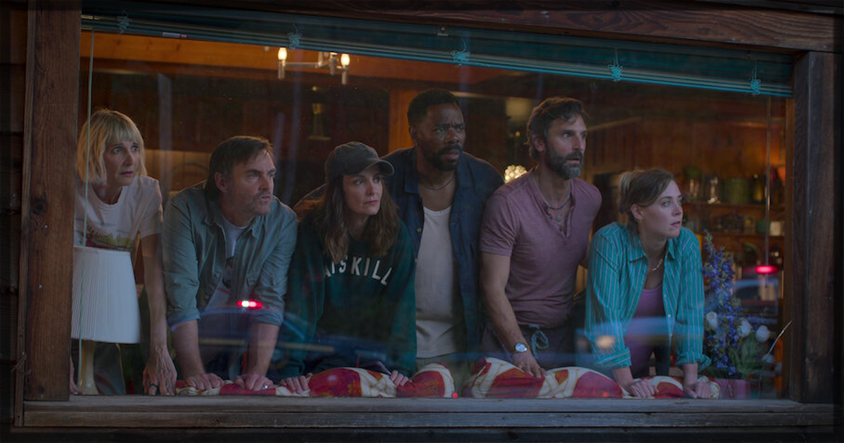 This is a banner for a review of season 2 of the Netflix show The Four Seasons. Image courtesy of Netflix.